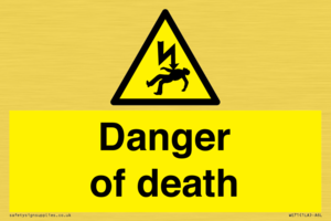 Danger of death